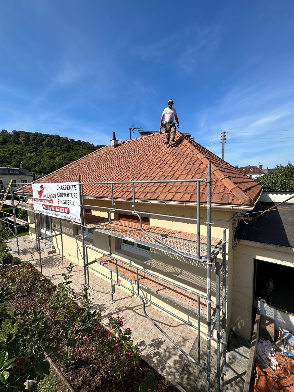 Couvreur à Rouen (76000) en Seine-Maritime (76) - M-Duval Couverture