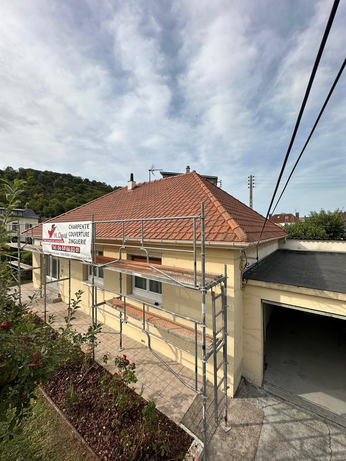 Couvreur à Rouen (76000) en Seine-Maritime (76) - M-Duval Couverture